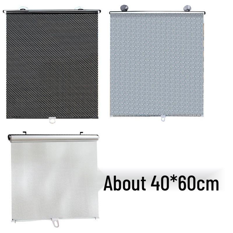 Automatic Retractable Windshield Sunshade - Heat Insulation & Light Blocking