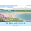 Scotland Travel Poster St Ninian's Isle Edinburgh Cape Wrath Scotland Prints Canvas Painting Wall Picture Home Living Room Decor