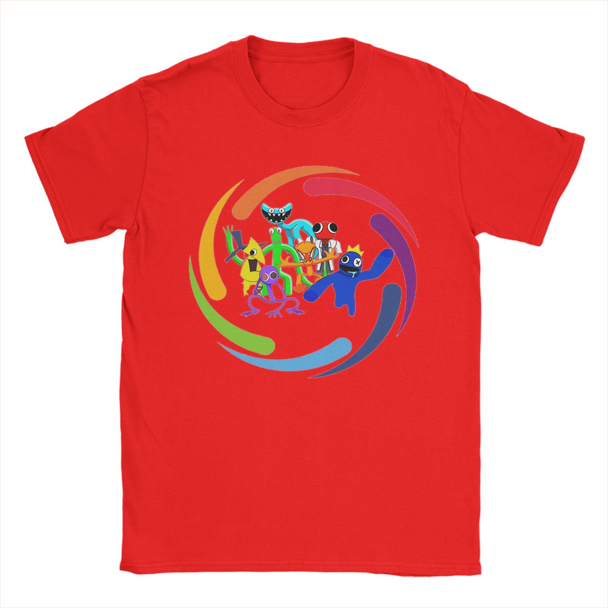 

Garten of Banban Friends Characters TShirts for Unisex Funny Pure Cotton Tee Shirt Round Collar Short Sleeve T Shirt Adult S