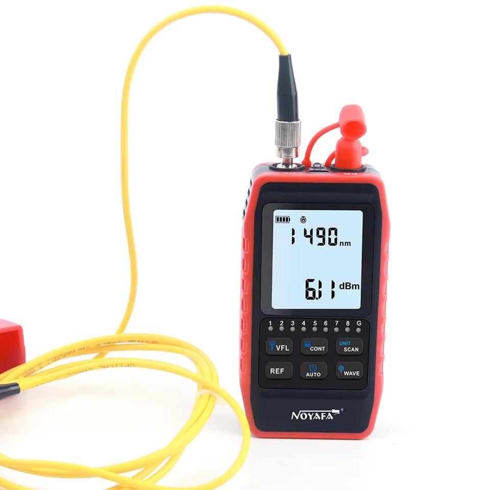 NOYAFA Mini Optical Fiber Power Meter 10mw Visual Fault Locator RJ 45 Cable Continuity Tester Wire Locator