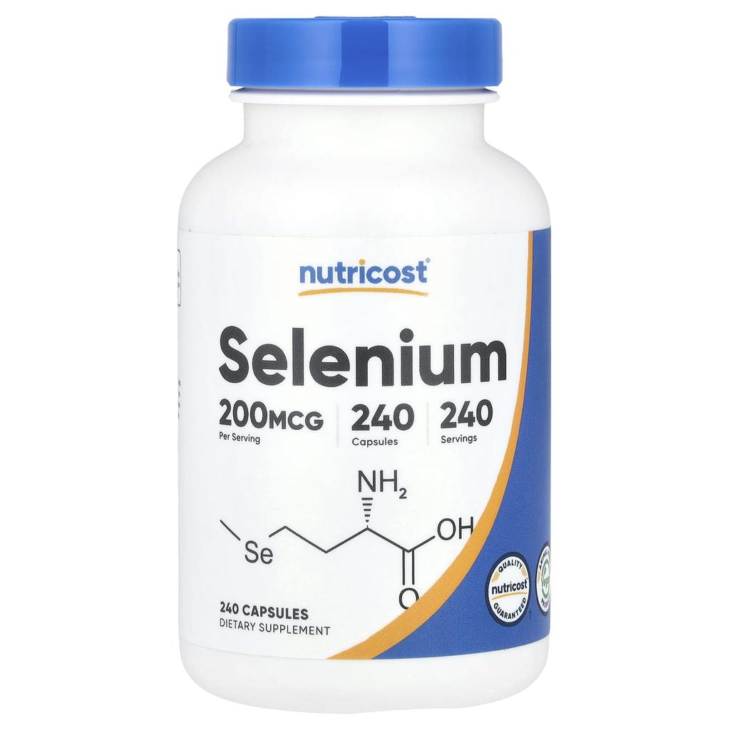 Selenium, 200Mcg, 240 Capsules
