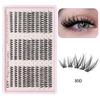 30D40D Dense European American Single Cluster Eyelash Glue Style 60D80D Large Capacity