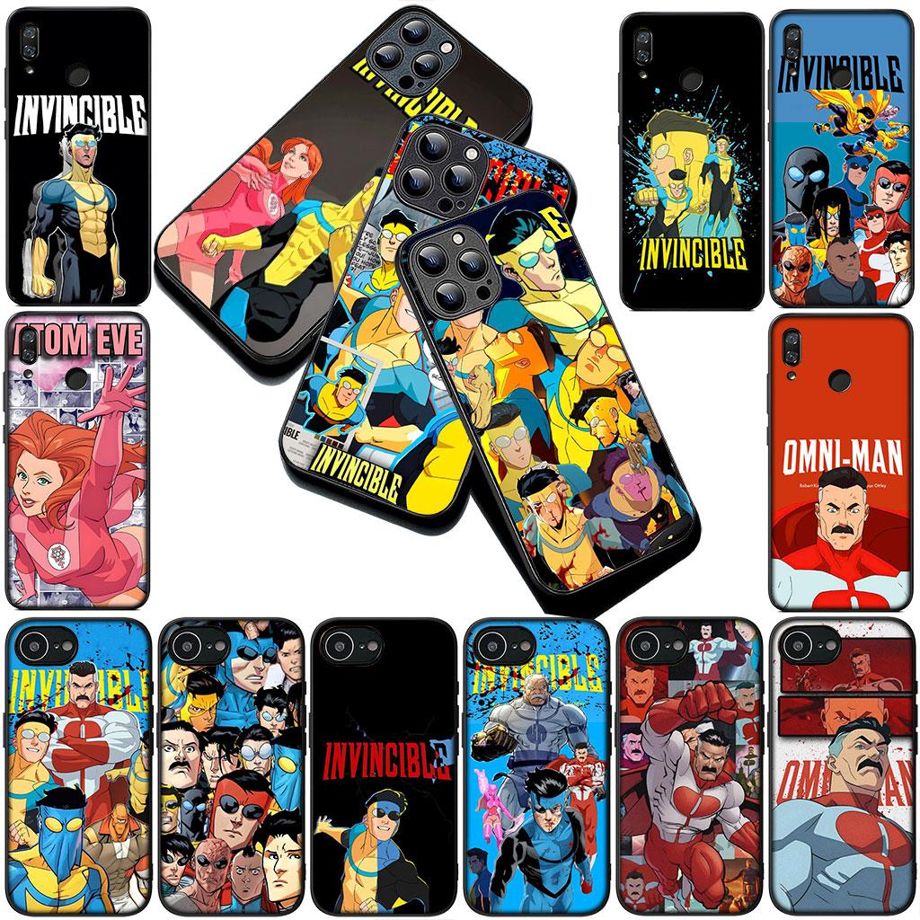 Phone Cover for Apple iPhone 17 Air 12 13 Pro Max Mini ProMax 7 + 8 Plus 7+ 8+ Soft Silicone Case Omni Man I-Invincibles Collage