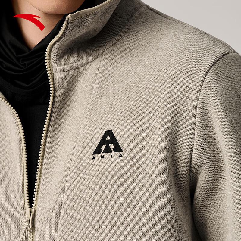 Anta Men's Z-Brother Fire Shell Hooded Warm Outdoor Jacket