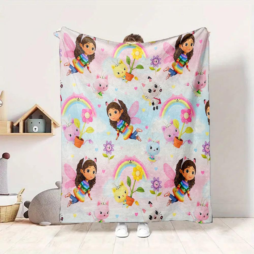 Fairy Fantasy Flannel Blanket Throw Blanket Soft Warm Sofa Bed Camping Home Decor Unique Christmas Gift C9211893