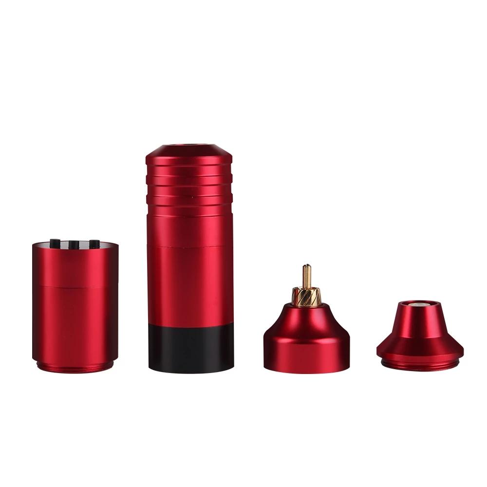 Phantom Multi-form trådløs elektronisk tatoveringspenn Rotary Machine Oppladbart batteri Strømforsyning RCA-adapter