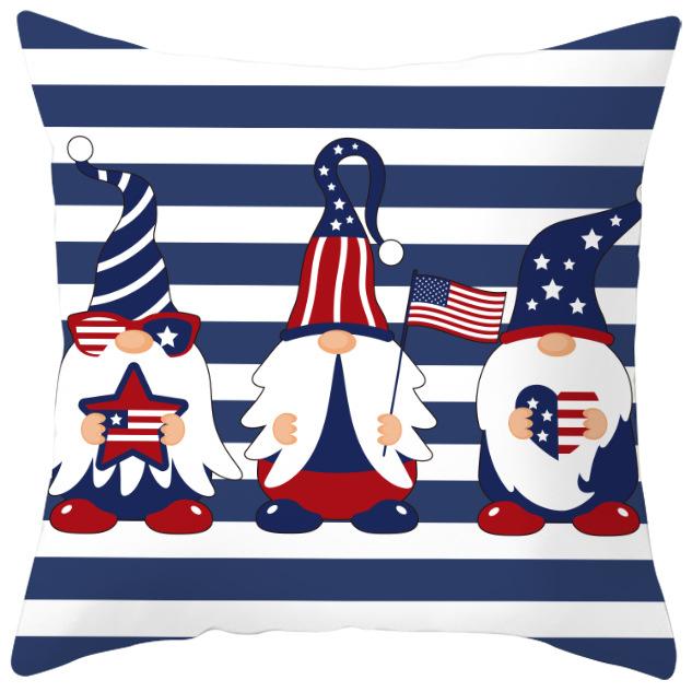 New Peach Leather Velvet Printed Pillowcase Car Sofa Festive Decoration Pillowcase