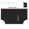 Black Windshield Snow Cover with 12 Magnets & Cotton Lining - Frost and Anti-Freeze Protection