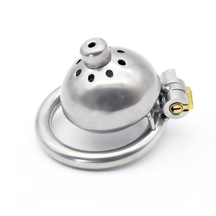 New Arrival Stealth Lock Male Stainless Steel Chastity Device with Ejaculation Delay 40mm/45mm/50mm Sizes