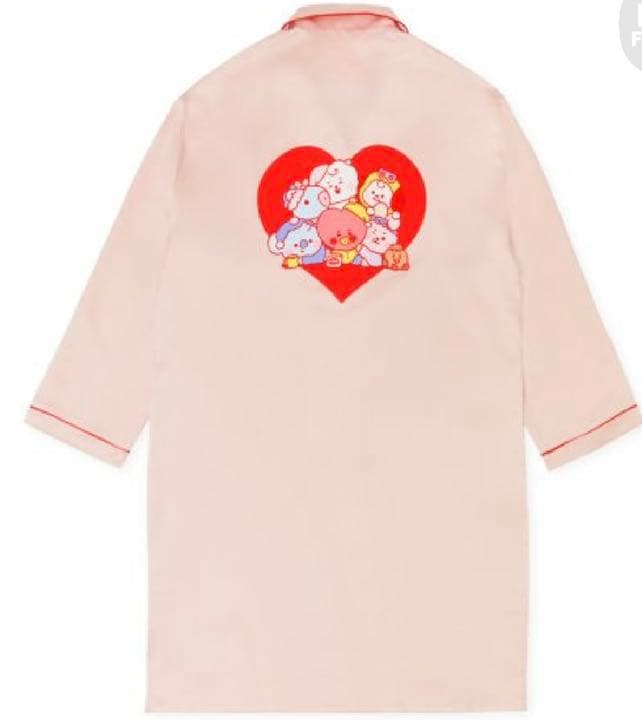 [USED] bt21 Party Night Pajama Dress, Pink