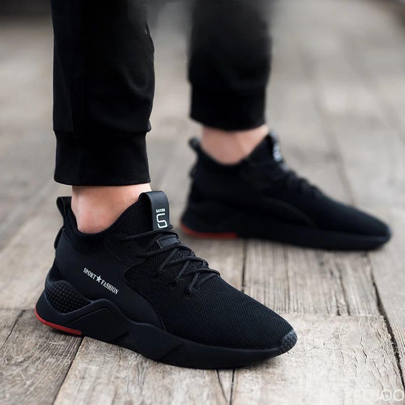 Trendy Plus Size Men'S Shoes New Breathable And Versatile Sports Men'S Lace Up Flat Casual Shoes Sneakers Zapatillas De Deporte