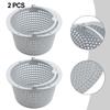 Pool Maintenance Skimmer Filter Basket Long-lasting Durability Robust Materials User-friendly Handle Accessory