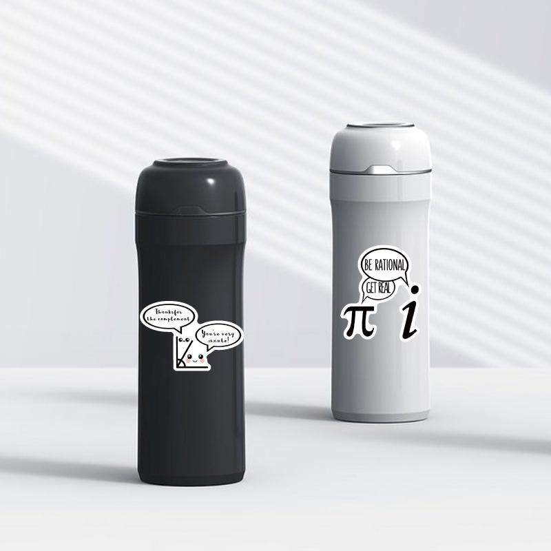 50Pcs/Set Funny Science & Math Art Series 02 Stickers DIY Fashion Waterproof Doodle Decals Stickers