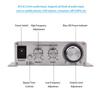2 Channel HiFi Stereo Auto Car   Power Amplifier Digital Amp Silver