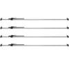 Cargo Bar, Ratcheting Cargo Bar Adjustable from 89" to 104", Heavy-duty Steel Cargo Stabilizer Bar with 309 lbs Capacity, Truck Bed Load Bar for