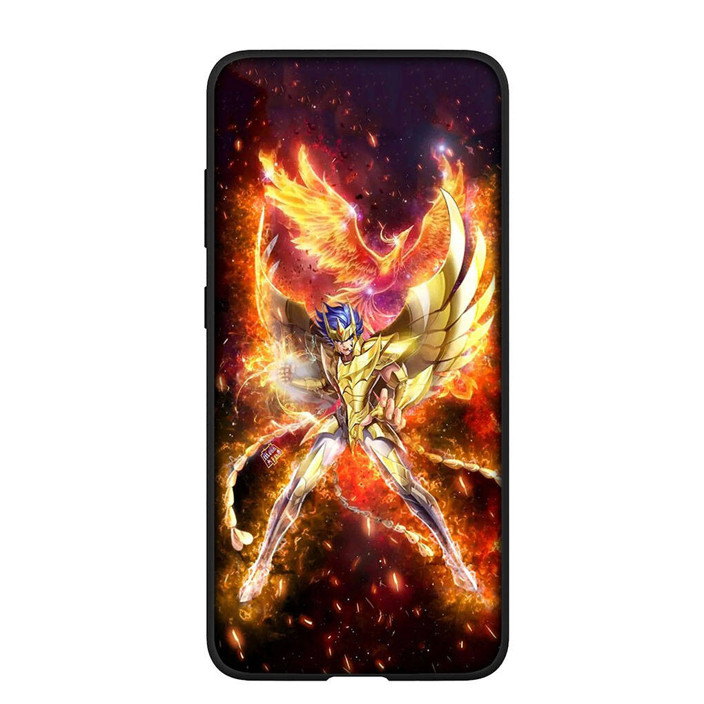 Phone Case for Samsung Galaxy S25 S23 S22 S24 Ultra FE A05 A06 A15 A16 A36 A37 A35 A54 A55 A56 A57 A25 A26 A53 A17 Wallpaper Saints Anime Seiyas Cover