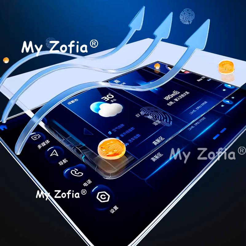 HD Tempered glass screen protector For DEEPAL E07 2025 2026 2027 Car GPS Navigation and instrument anti-scratch film Accessories