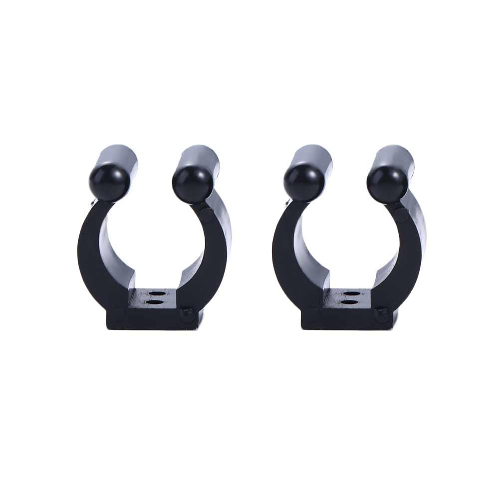 Fishing Pole Black Billiards Cue Clip Rod Organizer Fishing Rod Storage Clips Fishing Rod Holder