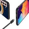 Fionna and Cake Case for Samsung Galaxy S23 S10e S10 S21 FE S22 S9 S24 Ultra S20 Plus Soft Black TPU Phone Cover Bumper