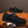Doudou Leder Herrenschuhe Frühling Britische Herren Freizeitsport Lederschuhe Lazy Pedal Trendschuhe
