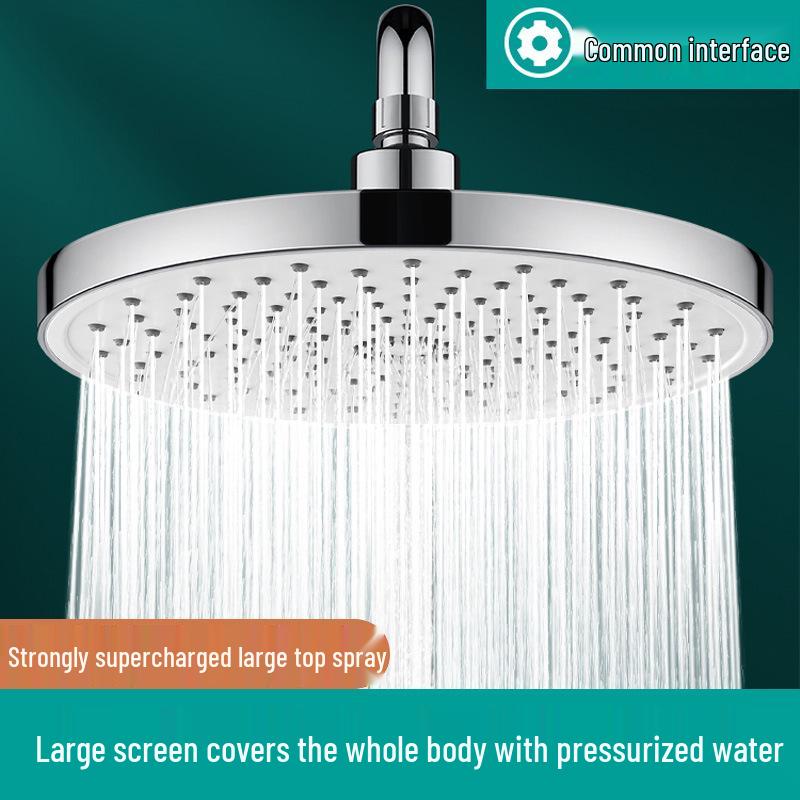 High-Pressure Single Nozzle Shower Head Set