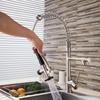 TLXT Kitchen Faucet with Pull-Out Sprayer, Brushed Finish