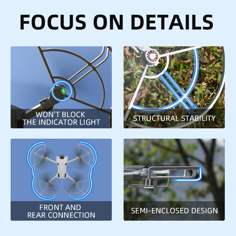 Blade Protective Cover Anti-collision Drone Wings Cover Lightweight Propeller Blade Guard for DJI Mini 4 Pro Drone Accessories