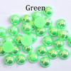 234568101214 Mm Ab Color Imitation Pearls Craft Half Round Flatback Beads For Jewelry Making Nail Diy Decoration