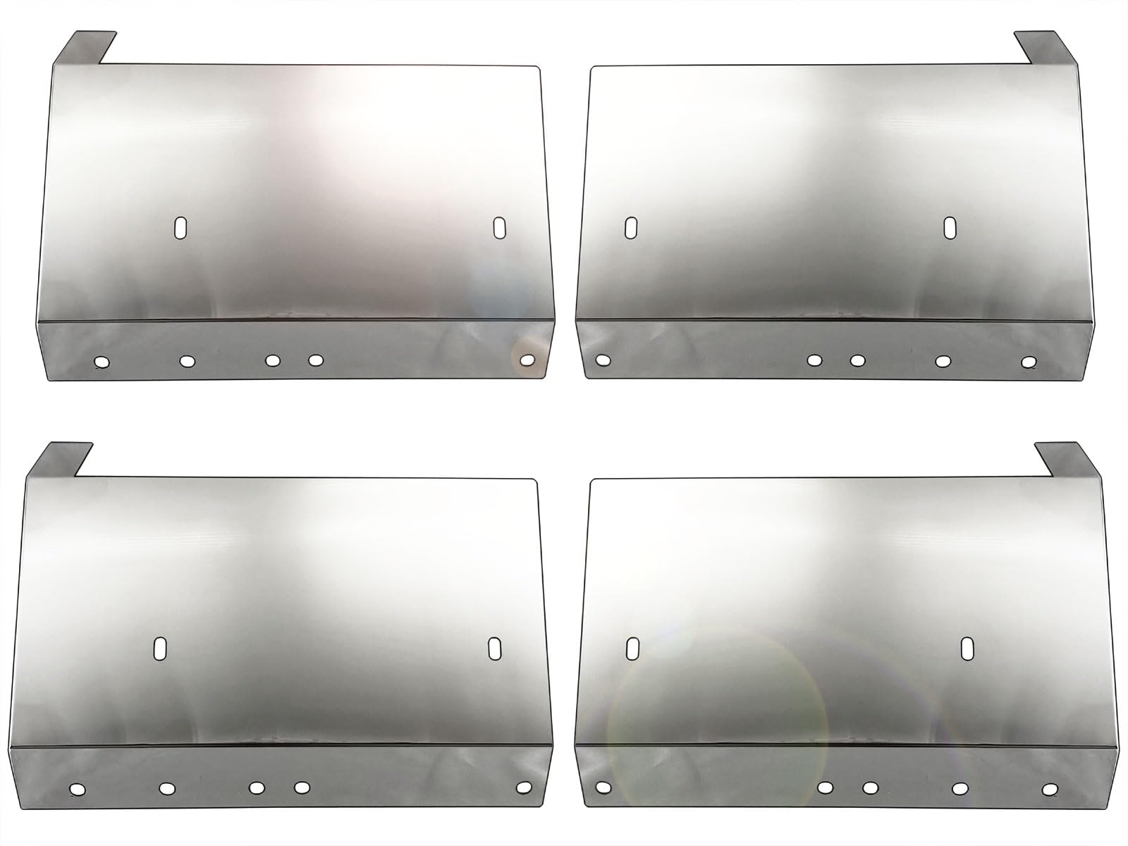 

BRIGHTZ Isuzu 23 Elf Super Mirror нержавеющая сталь задняя панель крыла 4 шт [TRUCK-L-146] серебряный