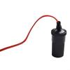 Portable 12V Car Socket Adapter with Battery Clamp Convert 12V Accessories