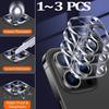 1~3PCS HD Tempered Glass Camera Protector Film For IPhone 17Air 16 15 14Plus 13 12 11 Pro Max Clear Lens Cover Phone Accessorios