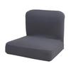 Cover Stretch Jacquard Polyester Spandex Dining Covers Removable Washable Slipcovers