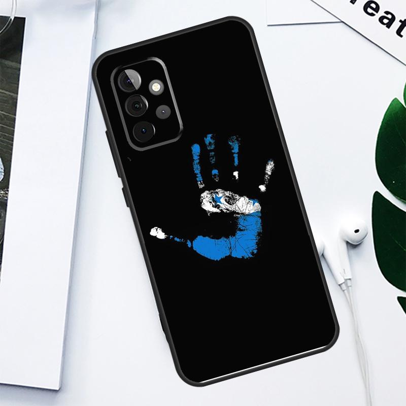 Honduras Flag For Samsung Galaxy A06 A05 A16 A54 A34 A14 A55 A35 A15 A53 A33 A13 A22 A32 A52 Phone Case