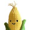 Pet Toys To Reduce Anxiety Plush Corn Dog Toy, Squeaky Stuffed Chew Durable Shaped Toy Soft Puppy Teething for Small Medium Dogs