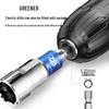 GREENER Hex Shank to Square Drive Drill Adapter Set