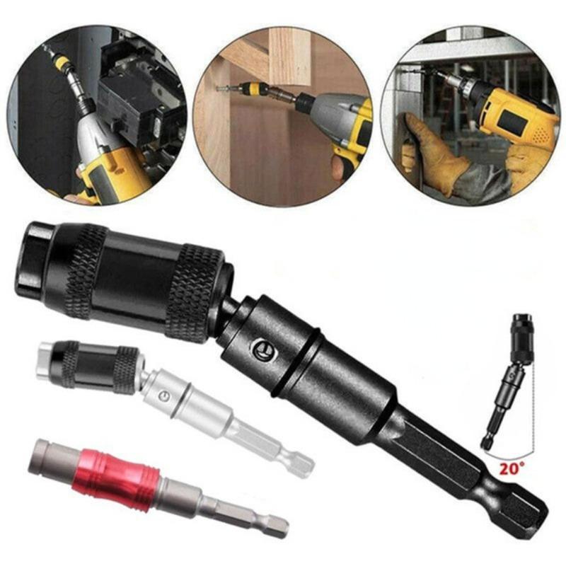1/4 "Hex Magnetic Ring Screwdriver Bits Drill Hand Tools Drill Bit Extension Rod Quick Change Holder Drive Guide Screw Drill Tip