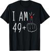 I Am 49 Middle Finge, Funny 50 Years Old Gifts T-Shirt Unisex T-Shirt