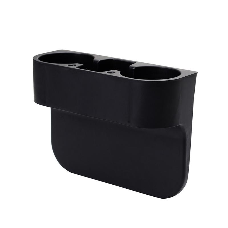 

Three-in-One Car Cup Holder & Phone Mount Storage Box чёрный