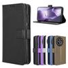 For OnePlus ACE5 ACE5 Pro 5G Luxury Flip Diamond Pattern Lanyard Business Wallet Case Leather for OnePlus 13R 5G Phone Case