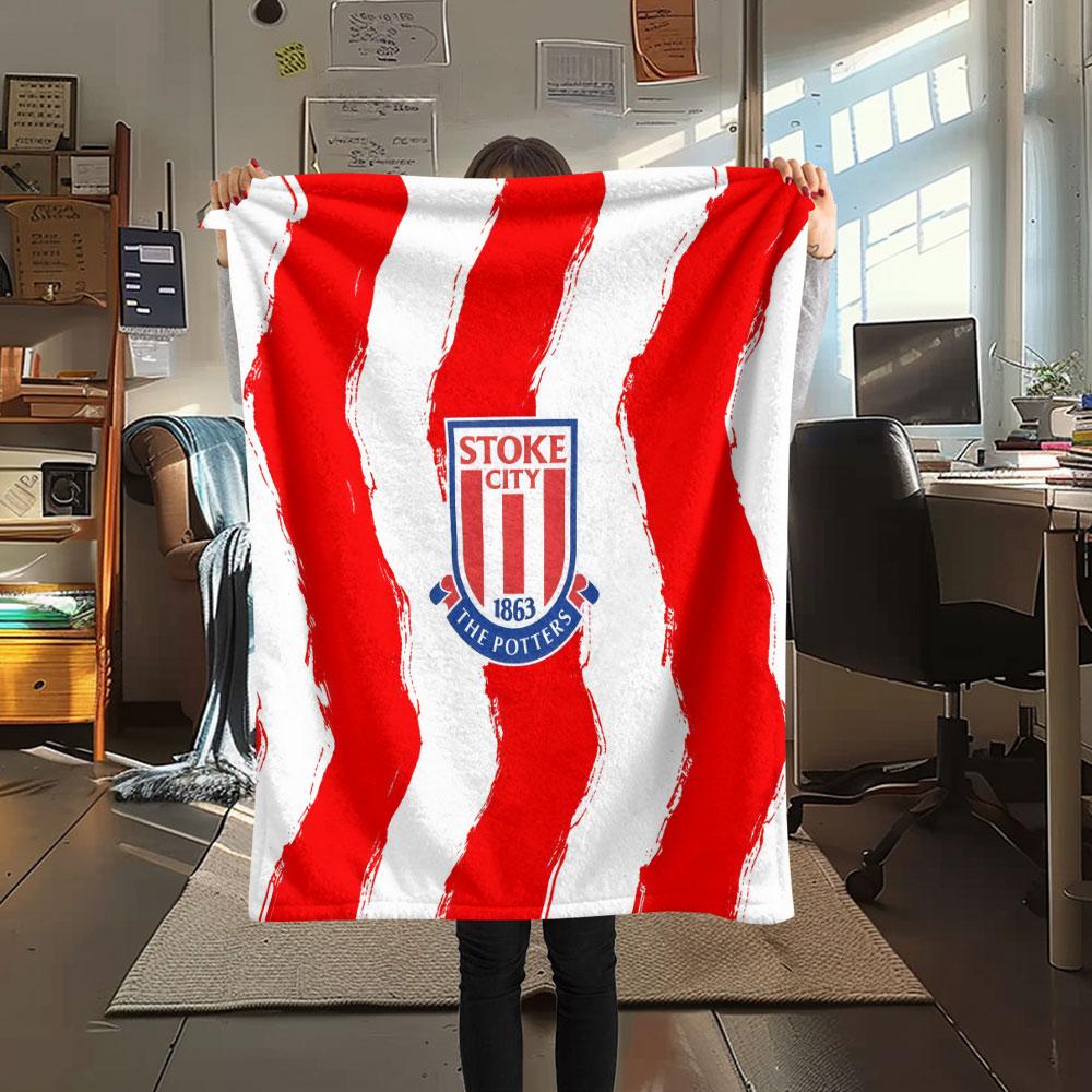 SCFC Logo Blanket, High Quality Comfortable for All Seasons, Home Decor, Warmth and Comfort
