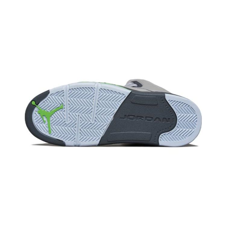 Air Jordan 5 Retro PS DQ3735-003 Scarpe da Basket Retro per Bambini in Età Prescolare Fagiolino Verde
