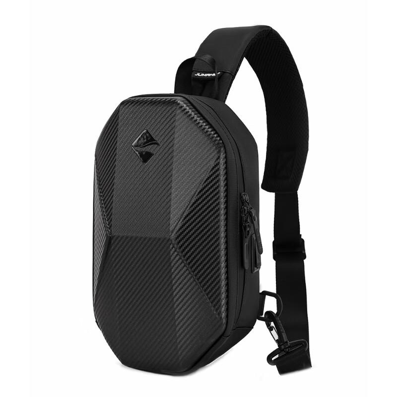 Мужская жесткая кросс-боди сумка на грудь