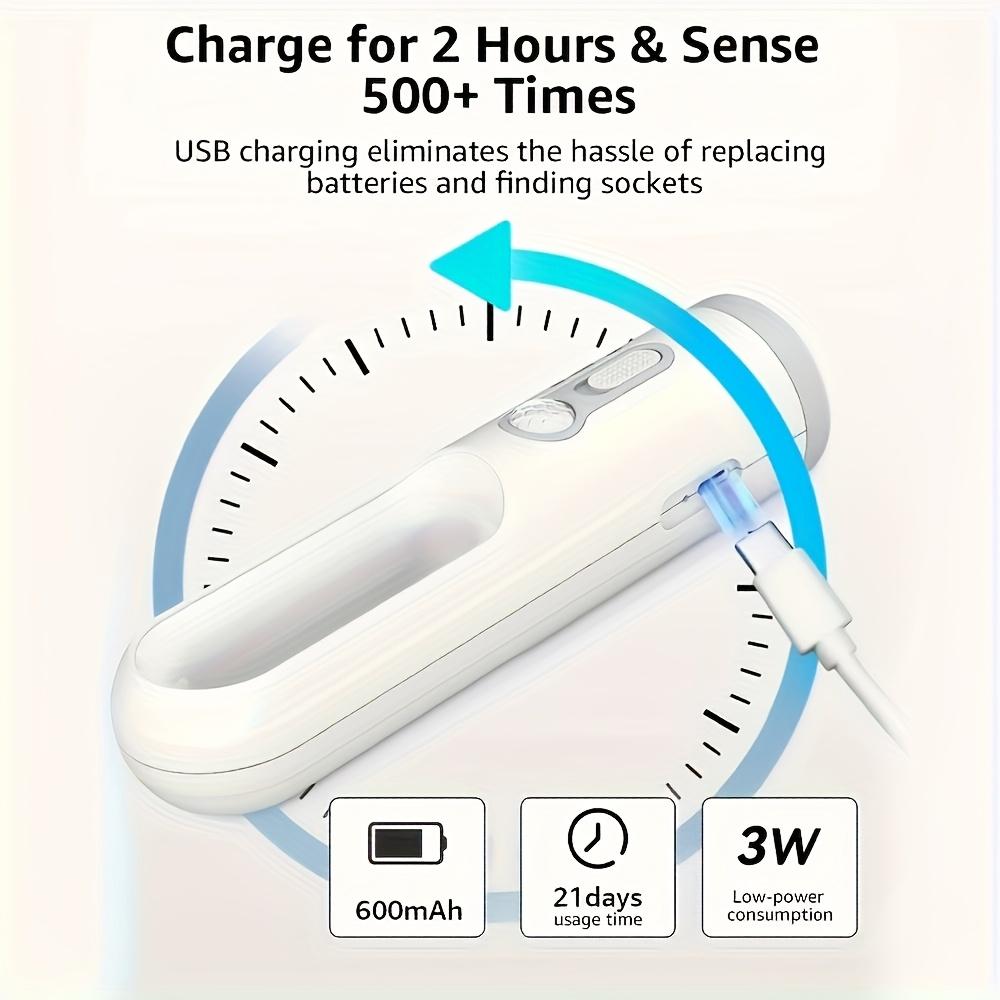 Body Sensor Smart Night Light, USB Rechargeable Flashlight, Motion Sensor Bedroom Light for Outdoor, Indoor, Lighting