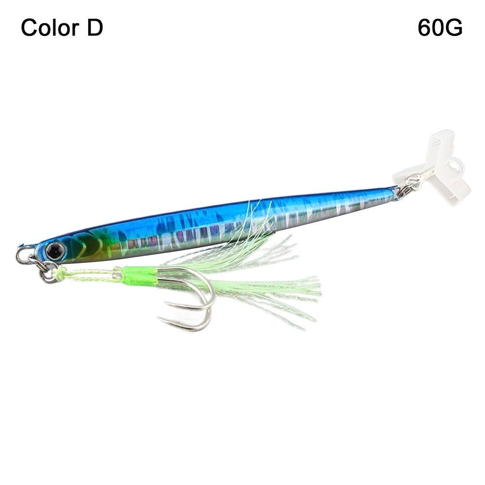 Iron Fishing Lure 40g 60g Fishing Tackle Durable Metal Jig Lure