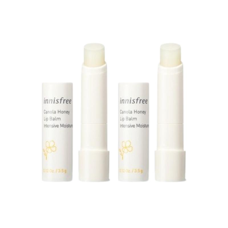 Innisfree Canola Honig Lippenbalsam 3,5g | Intensive Feuchtigkeit & Nährende Lippenpflege mit Jeju Honig
