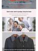 Men's Fleece-Lined Lambswool Coat - Warm, Loose-Fit Winter Jacket for Middle-Aged & Elderly
