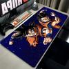 Mouse pad PU leather Dragon Ball Son Goku Printed Gaming Mat Printed Mouse Pad Printed Desk Mat Console Gaming Mat 90x45cm