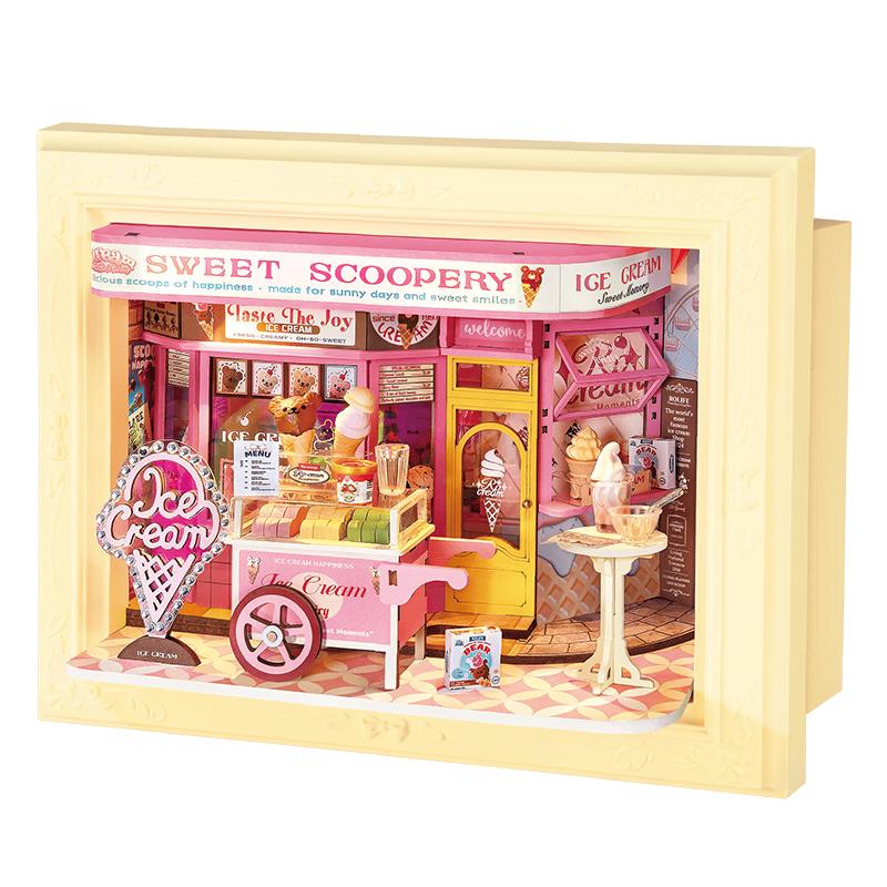 Rolife If You Are DIYing A Cottage Frame Story Collection Wooden Building Blocks 0 300pcs DP001 DP004 DP001-DP004