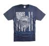 Herren Police T-Shirt - Police Badge Shirt - USA Patriotisches Geschenk Shirt