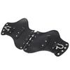Motorcycle Universal Black PU Leather Heat Saddle Shield Deflectors For Harley Touring Sportster Dyna Honda Yamaha Suzuki Custom